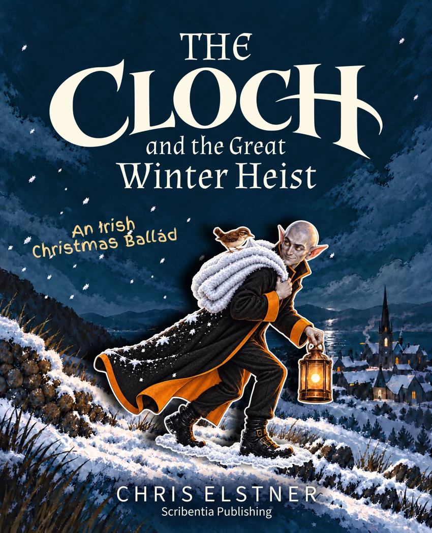 Buchcover: The Cloch and the Great Winter Heist von Chris Elstner